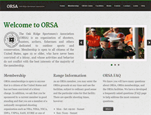 Tablet Screenshot of orsaonline.org